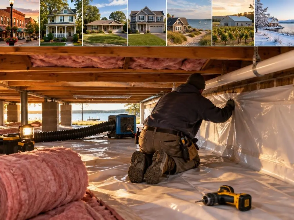Crawl Space Insulation & Encapsulation in Holland, MI